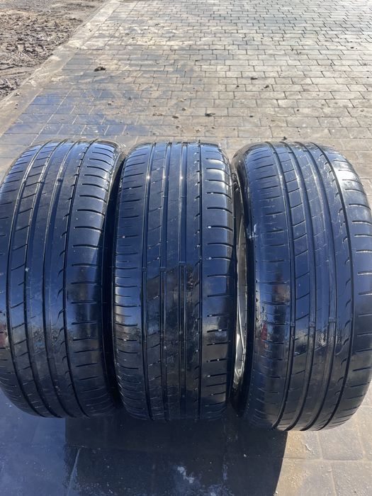 3 Alufelgi aluminowe Ford Focus mk3 17cali 5x108 et55 opony