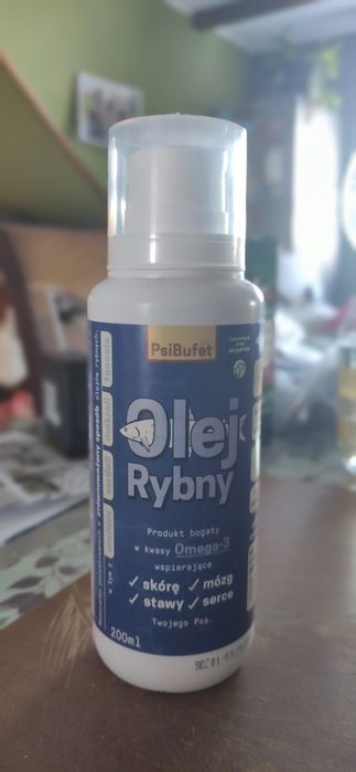 Olej rybny dla psa omega3