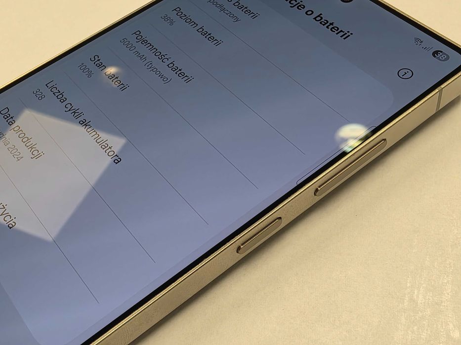 Samsung Galaxy S25 Ultra Dual SIM/ 12GB/ 512GB/ Titanium Black/ BAT 100%/ Grade A/ + ładowarka/ 100% SPŁACONY!