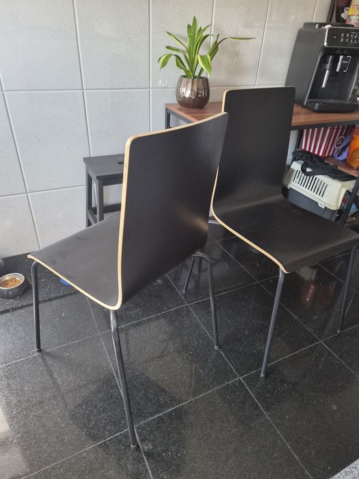 Conjunto de 2 cadeiras de cozinha