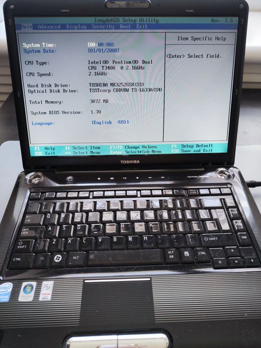 Laptop Toshiba Satellite A300-200