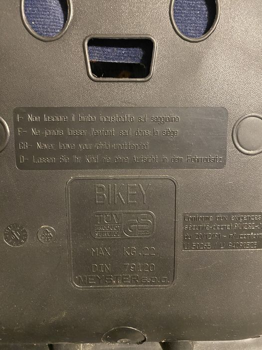 Fotelik dla dziecka do roweru