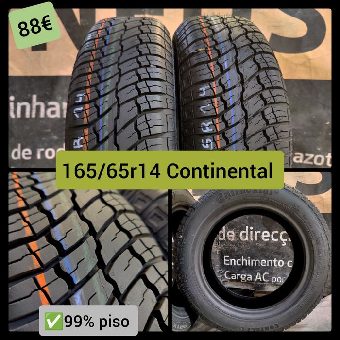 Pneus 165/65r14 175/65r14 175/65r14C semi novos