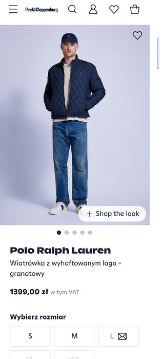 Nowa kurtka męska jesienna bomberka POLO RALPH LAUREN Okazja!