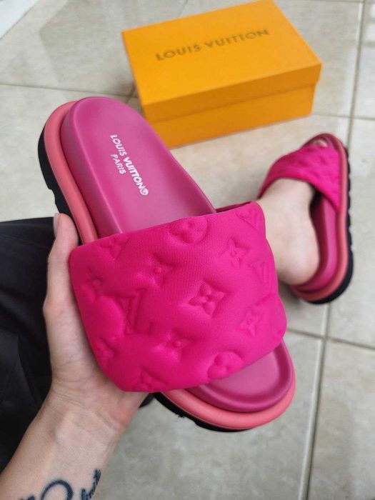 Женские Шлепанцы Louis Vuitton Sunset Тапки Шлепки Жіночі Капці