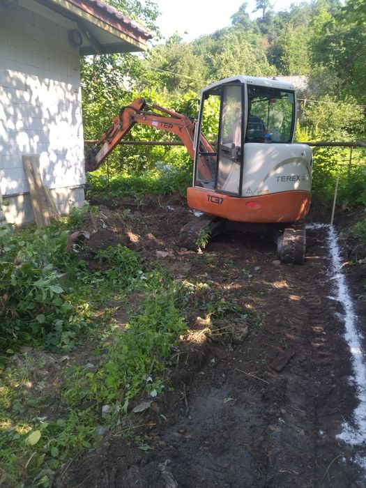 Послуги, оренда мініекскаватора