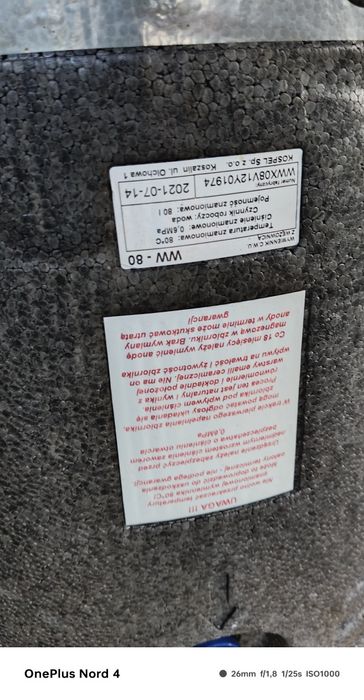 Zasobnik 100 l KOSPEL używany