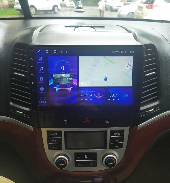 нова магнитола hyundai santafe 2006-2012 магнітофон сантафе