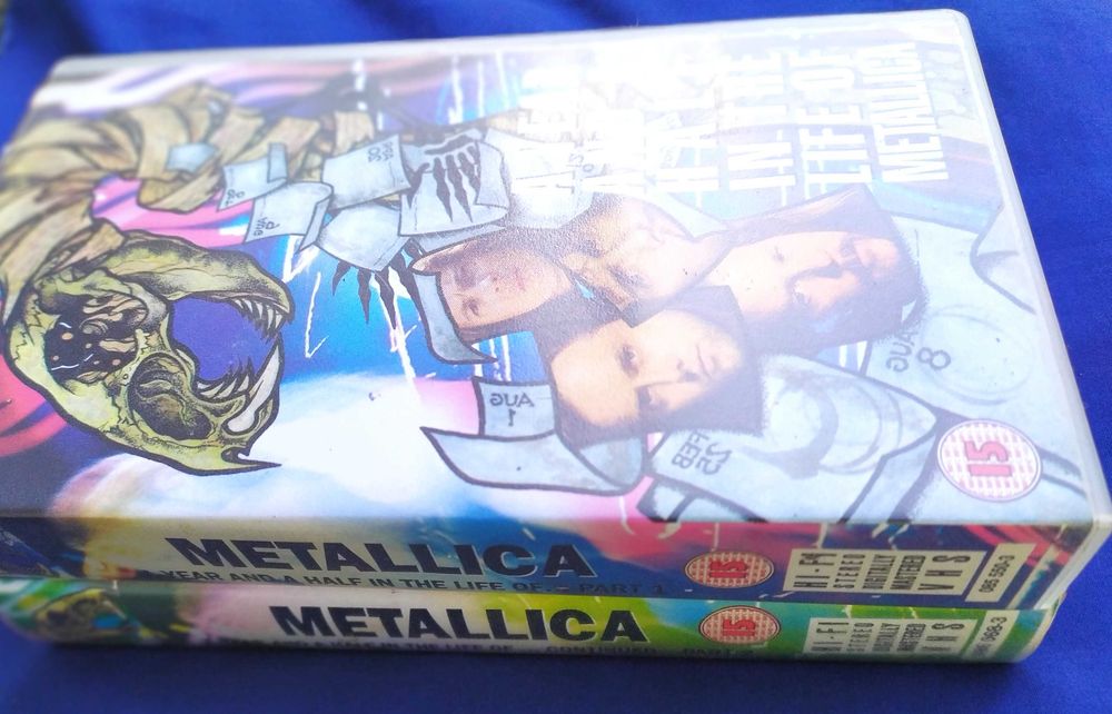 VHS banda Metallica (Partes 1 e 2)
