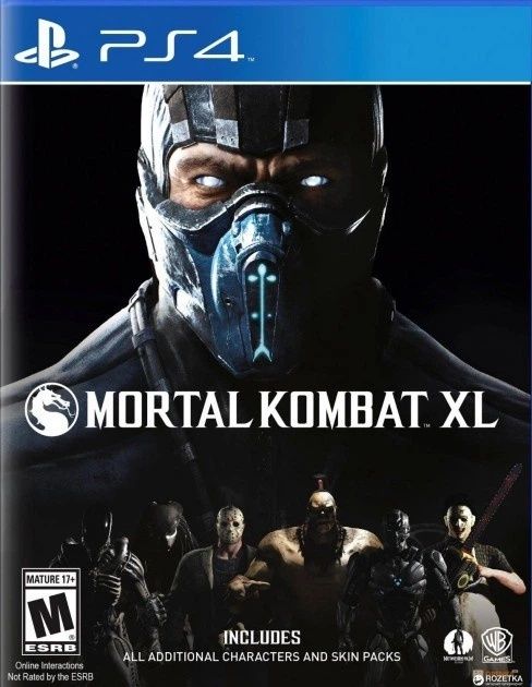 Mortal Kombat Bundle, Всі 3 частини разом, Гра Для PS4/PS5, Не Диск!
