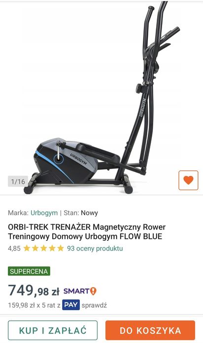 Orbitrek magnetyczny