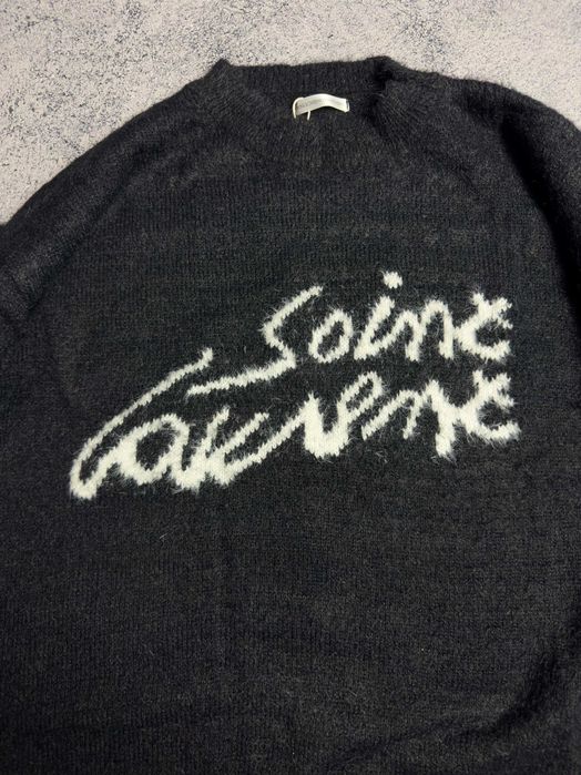 З БІРКАМИ Свитер Saint Laurent кофта сан ларан / S M L