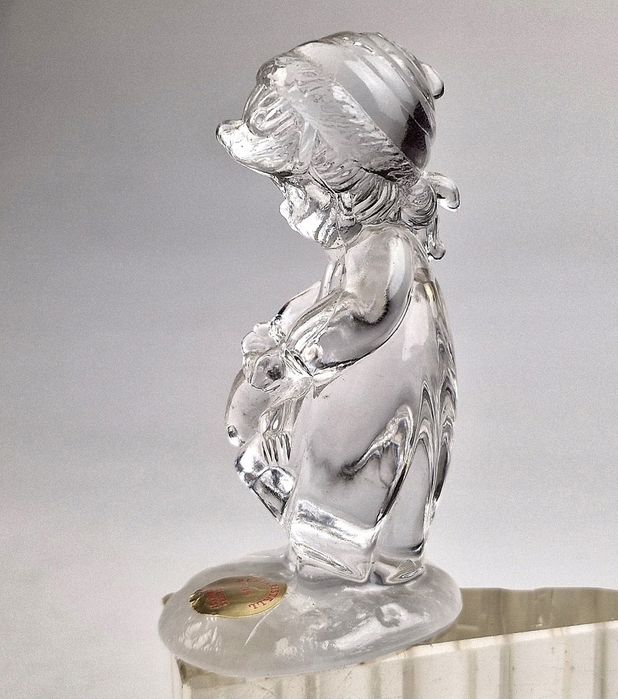 VINTAGE FIGURKA Bleikristall  W-Germany / Precious Moments Crystal