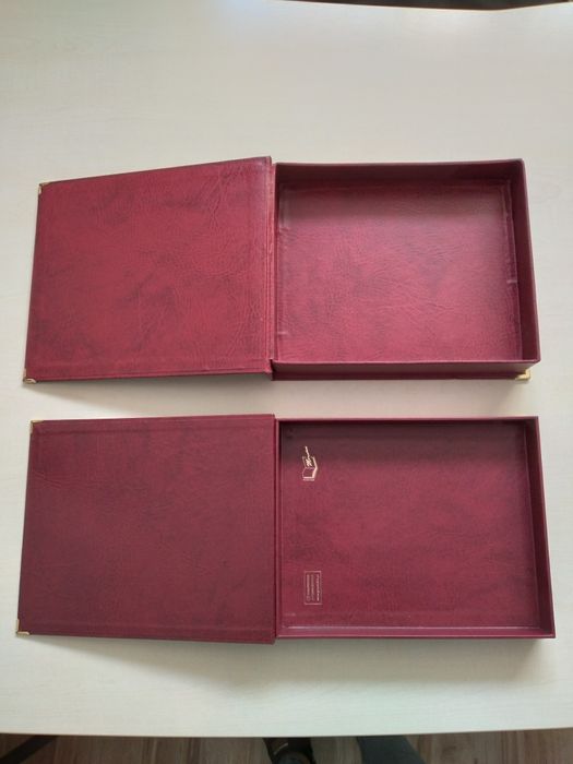 Pudełko prezentowe skórzane