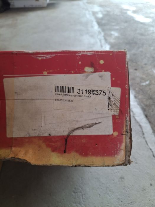 Molas rebaixamento 3cm eibach seat leon 5f