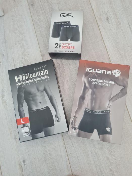 Bokserki rozmiar L gatta,iguana, himountain