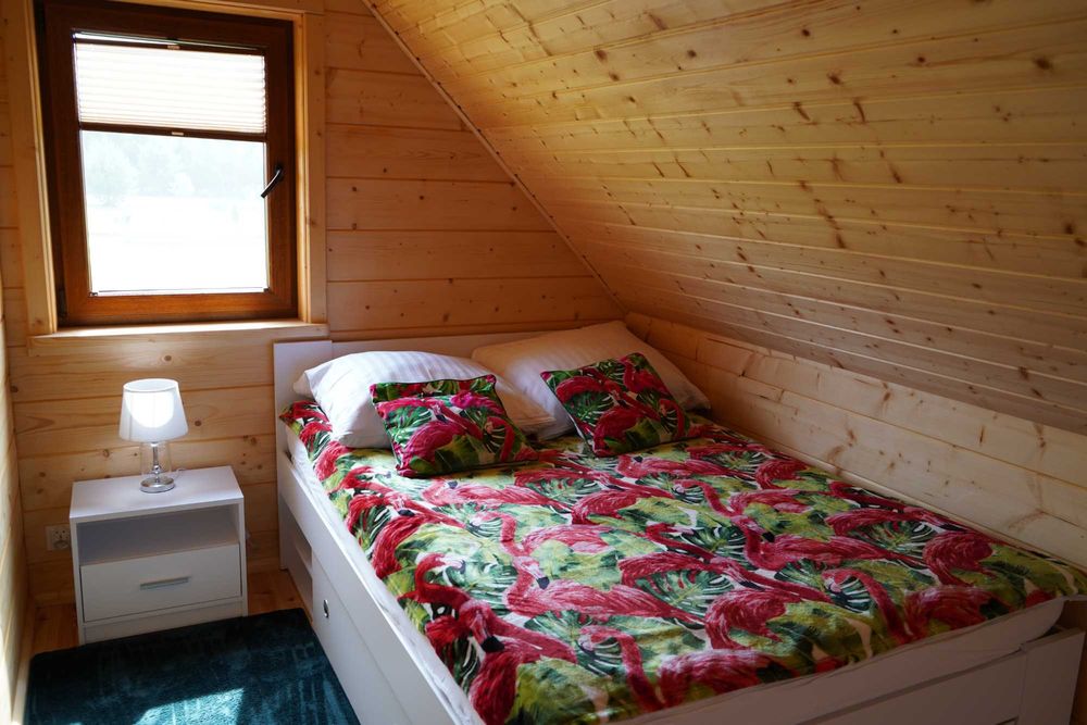 Domek na Mazurach "MAZURSKIE ZACHODY", jezioro, prywatny pomost.