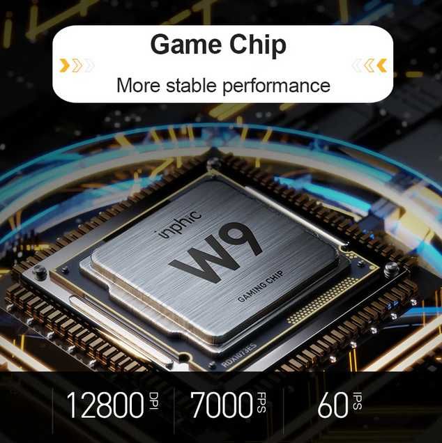 Rato Inphic W9 Gaming com fio