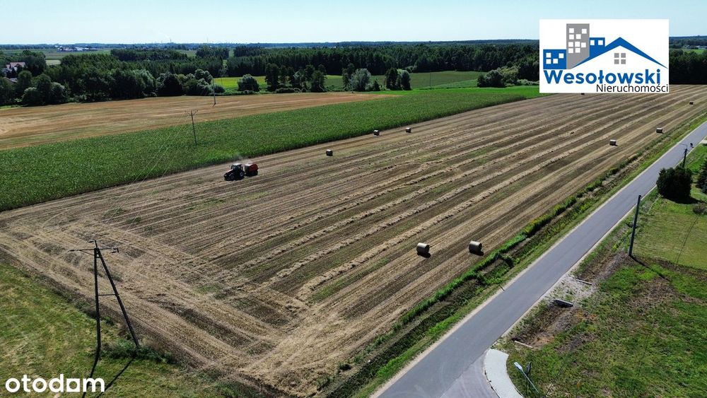 Działki budowlane w Bożewie ,20 km od Płocka - Widok 2