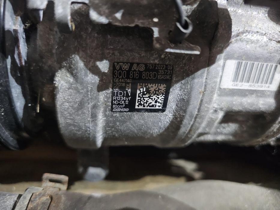 Kompresor sprężarka klimatyzacji Klimy Skoda Audi Seat VW Eu