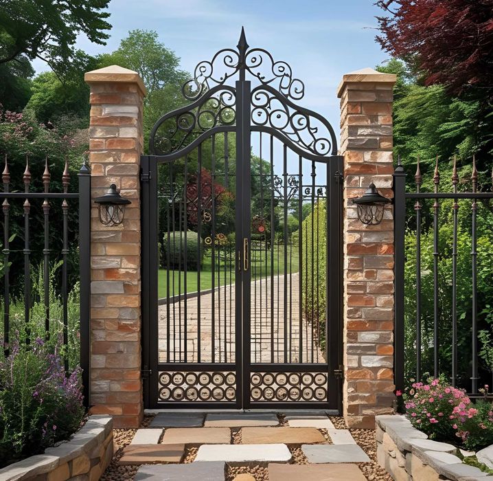 Lampy ogrodowe kute, ogrodzenia, pergole - cały Śląsk