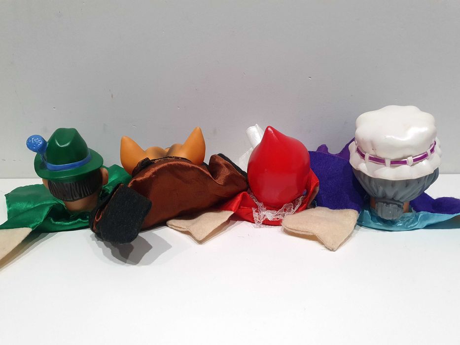 Czerwony Kapturek pacynki Babcia Wilk Leśniczy Little Red Riding Hood