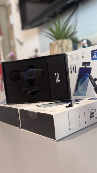 Mini microfone de alta qualidade para live