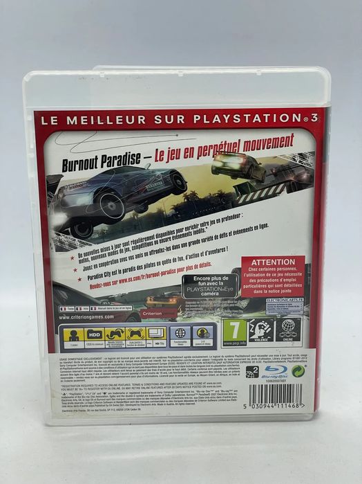 Burnout Paradise PS3 (FR) Po Francusku