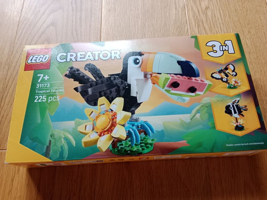 Klocki LEGO Creator 3 w 1, 31173 tropikalny tukan