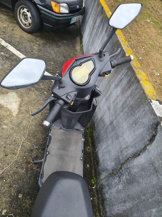 Mota  elétrica  a funcionar bem