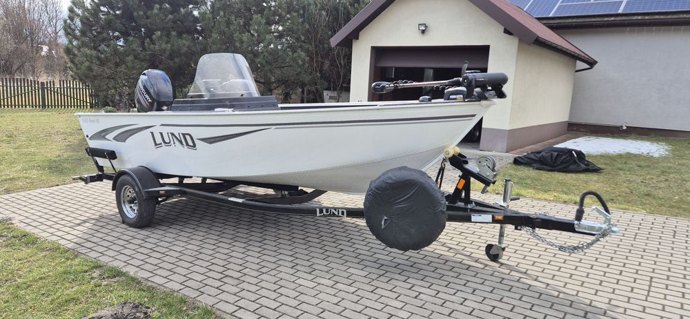 Lodz wedkarska aluminiowa lund 1650 rebel xs (alumacraft  crestliner)