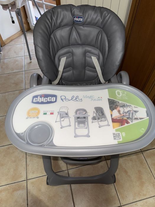 Cadeira comer : chicco polly magic relax