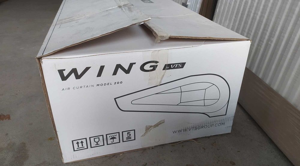 Kurtyna powietrzna VTS WING C200 EC - nowa - okazja