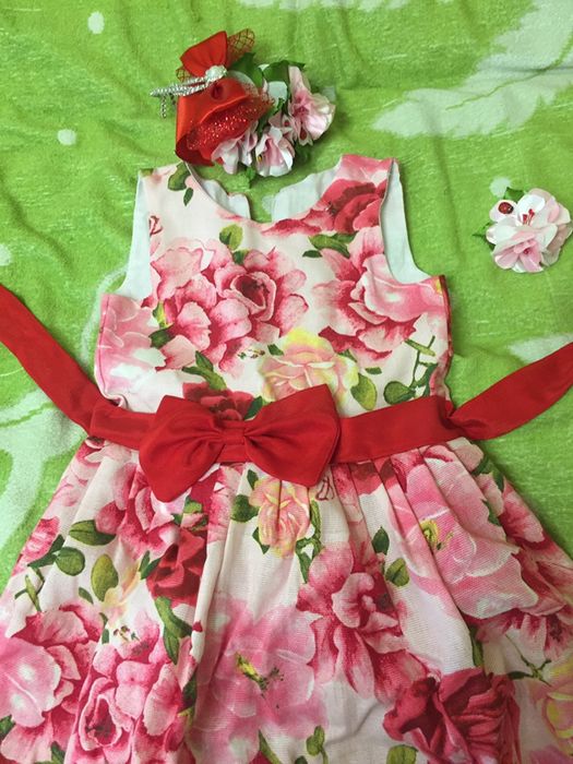 Выпускное платье в садик или торжество рост 116