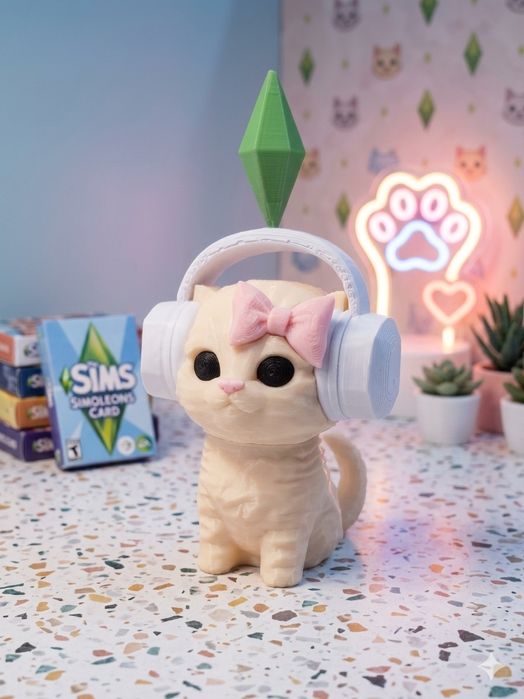 Dancing Cat/Tańczący Kot - The Sims mem [ruchoma głowa, mały] #1