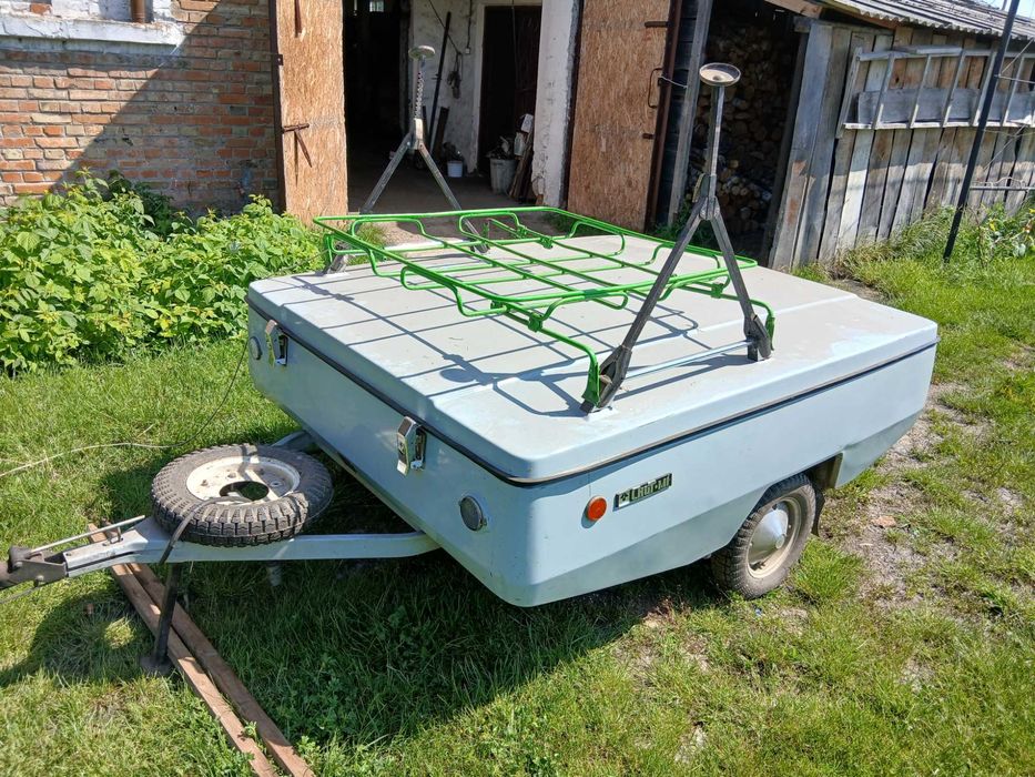 Прицеп Skif M1 палатка , кемпінг  на 4 місця з верандою 2-4м