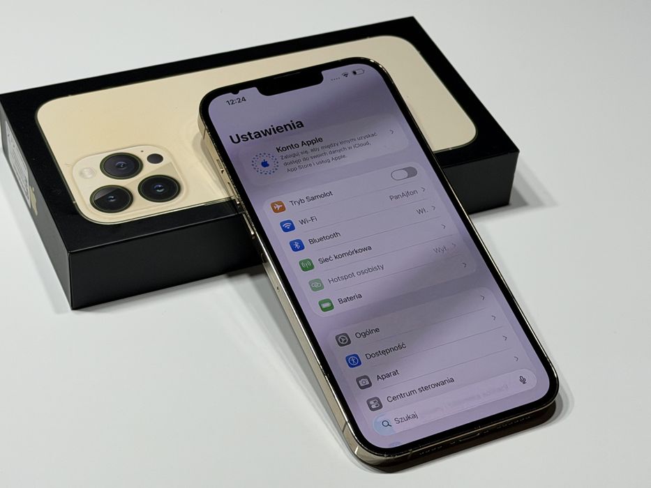 iPhone 13 Pro Max 128 GB Gold #BDB#Bateria 89%#Komplet