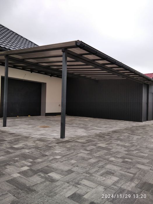 Zadaszenia z poliweglanu, wiaty samochodowe