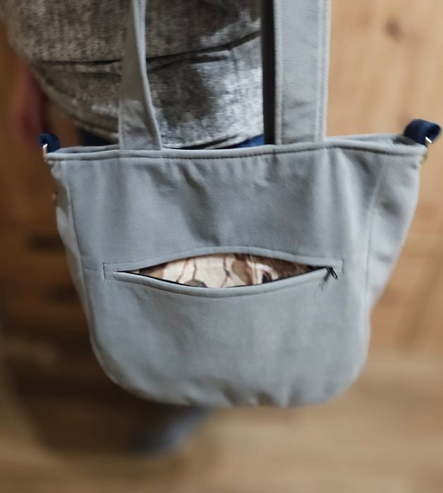 Torba na ramię handmade rozmiar L