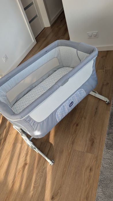 ŁozeczkoŁóżeczko dostawne CHICCO Next2Me Dream + materac Twardy