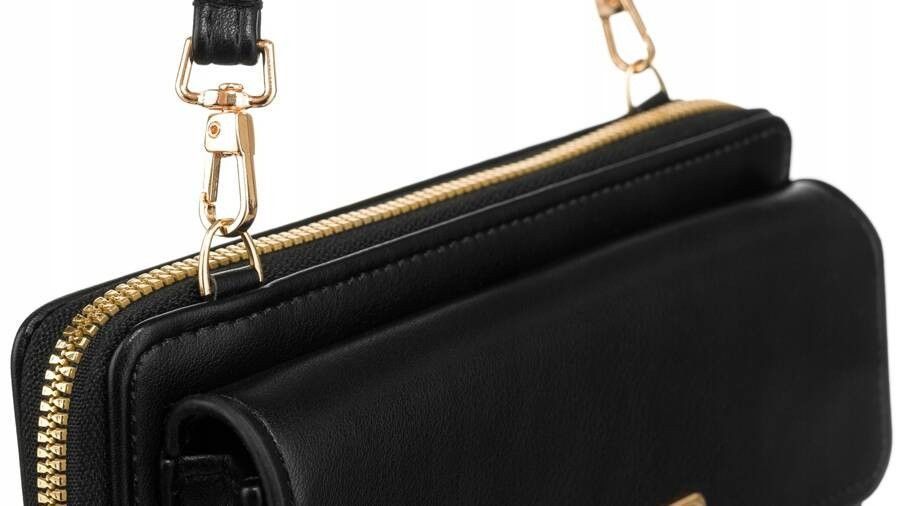 mini torebka-portfel na długim, doczepianym pasku - 4u cavaldi