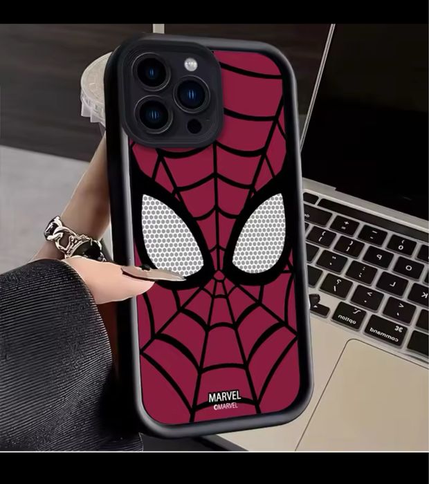 Мягкий силиконовый чехол Marvel Человек-паук для iPhone 6s