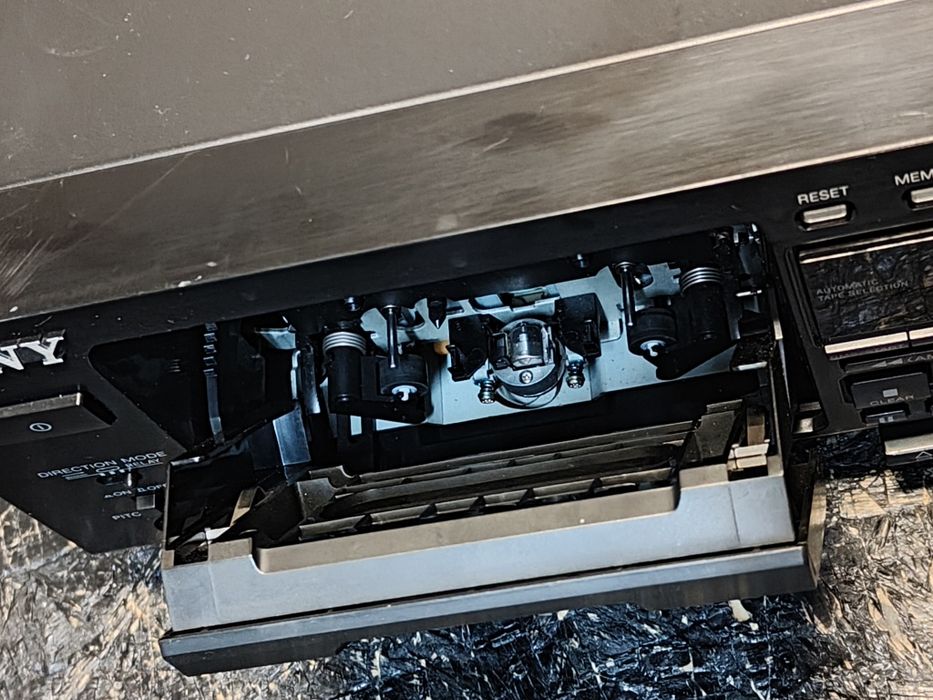 Sony TC-WE635, lata '90, auto-revers