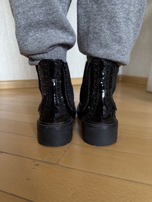 Кожаные Ботинки челси MIU MIU, размер 38!