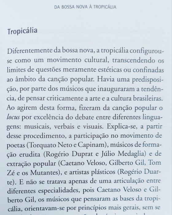 Da Bossa Nova à Tropicália