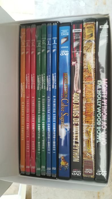 NOVO: Monty Python - Coleção DVD 40º Aniversário 13 Dvds (29 horas)