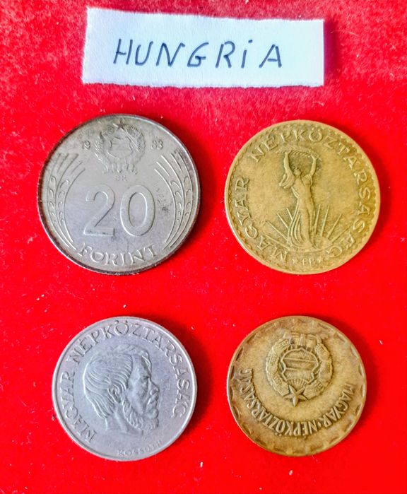Moedas da Hungria