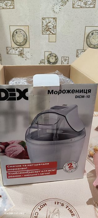 Новая мороженица DEX DICM-10