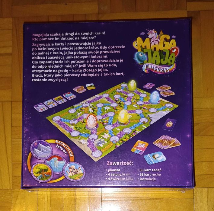 Gra planszowa Mega Jaja jednorożec