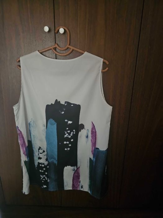 Blusa Túnica sem mangas